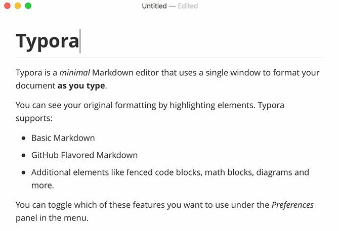 Typora Markdown Editor