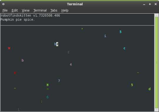 Spill spill inne i din Linux Terminal-robot