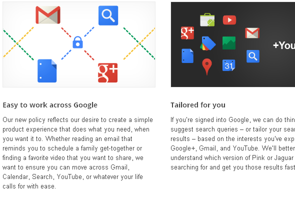 Google angir å slå sammen alle tjenestene deres under en massiv personvernpolicy [Nyheter] googlepolicychange