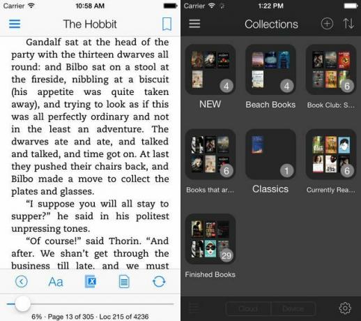 Kindle-for-iOS-flashcards