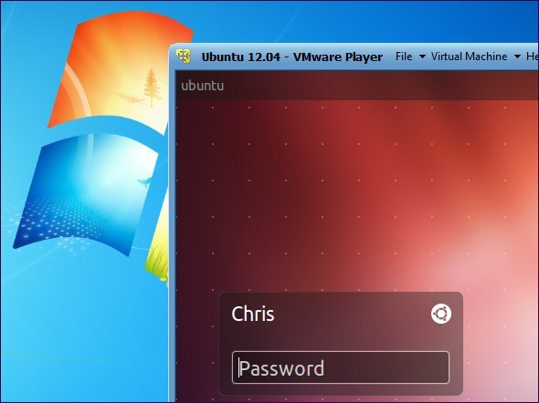 Ubuntu Virtual Machine i Windows