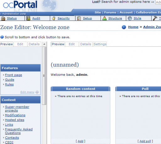 Sett raskt opp ditt eget hjemmintranett med ocPortal portal11