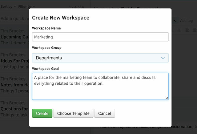 Administrer virksomheten din for bedre resultater med Intellinote newworkspace