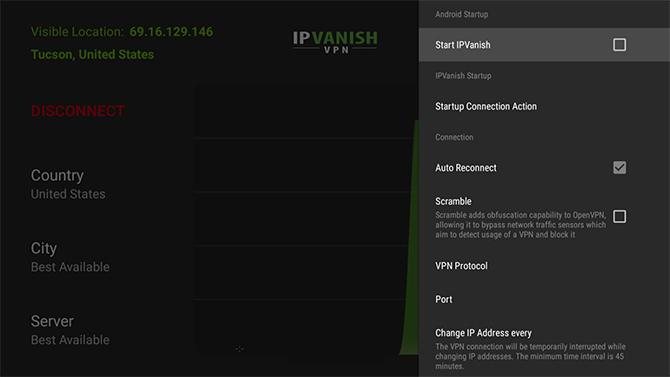 IPVanish tilbyr en app for Amazon Fire Stick