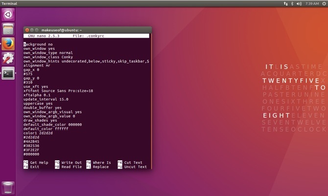 forbedre linux system conky