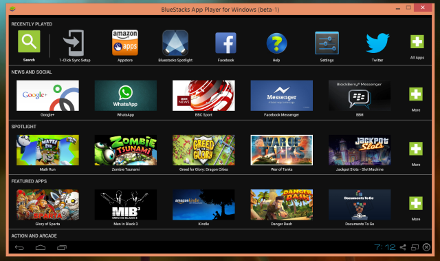 1 bluestacks app-spiller