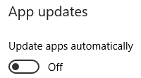 Windows Store-appoppdateringer