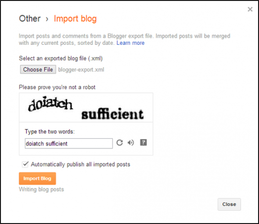 Last minute-guiden din for å eksportere den posterøse bloggen din før den slås av for alltid Blogger Other Import-bloggen
