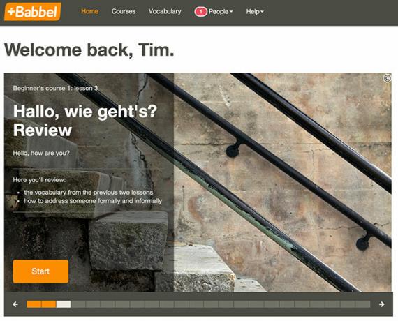 Studer et språk fra din PC, telefon eller nettbrett med Babbel babbel-kurs
