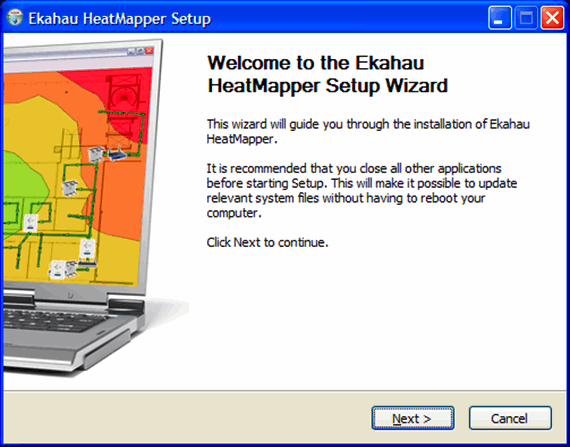 Mål Wi-Fi signalstyrke hjemme med HeatMapper heatmapperinstall11