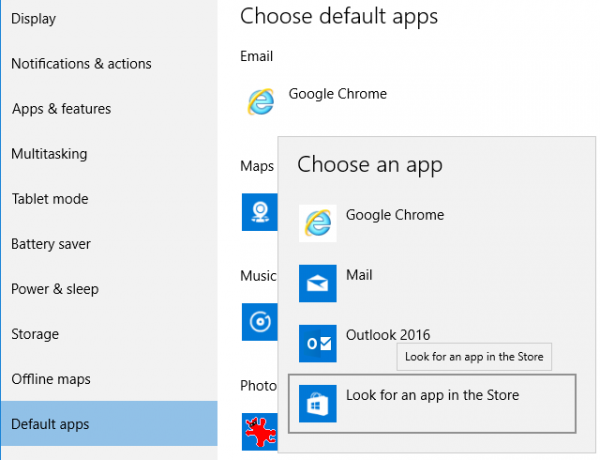 Windows 10 standardapper