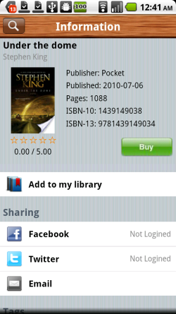 5 gode apper for ivrige lesere som foretrekker en ekte trykt bok [Android] book1002