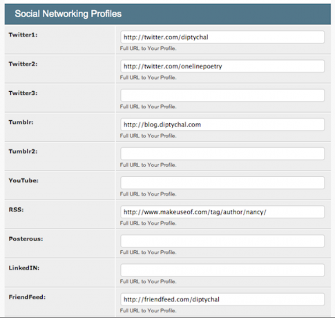 4+ enkle måter å lage et virtuelt visittkort WPSocial