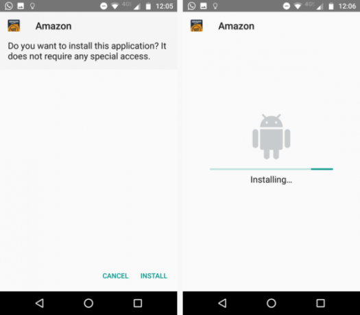 Google Play vs. Amazon Appstore: Hvilken er bedre? installer appstore 571x500