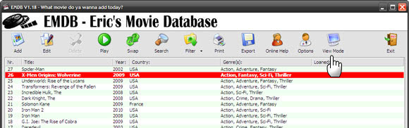 online filmdatabaser