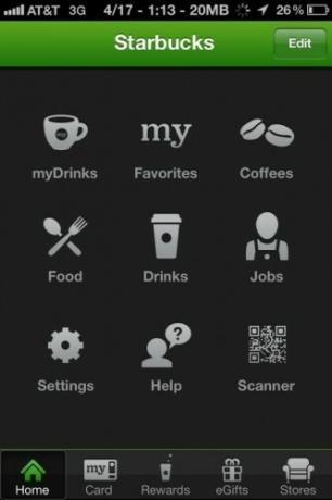 kaffe-apper for iphone