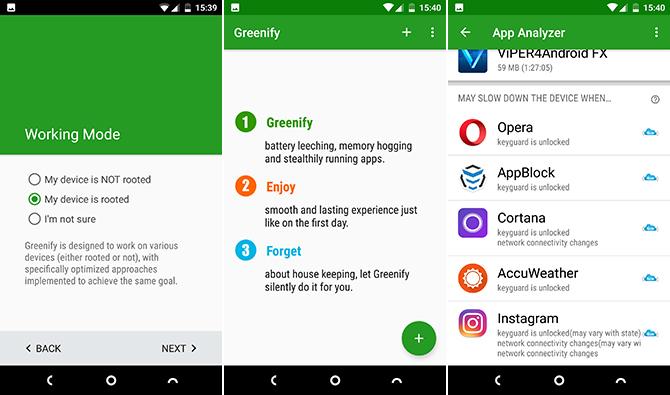 greenify android