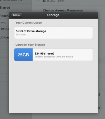 google dokumenter ipad