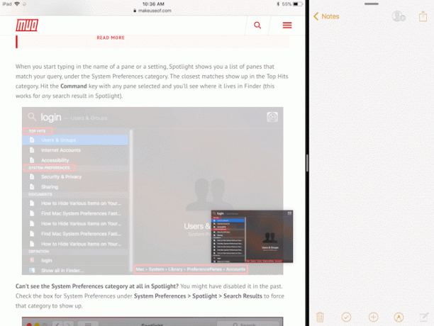 iPad iOS 11 Dra og slipp apper 1