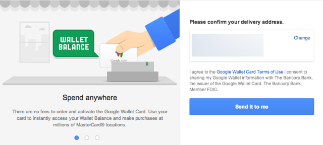 Google Wallet tilbyr nå alle sine amerikanske brukere et gratis debetkort for offline kjøp googlewallet