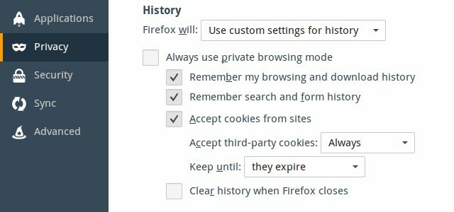 firefox-personverninnstillinger