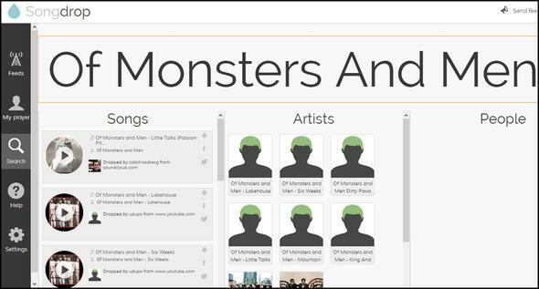 Songdrop: Din gratis- og favorittsangsparingstjeneste du ikke engang visste om før nå Songdrop-søk