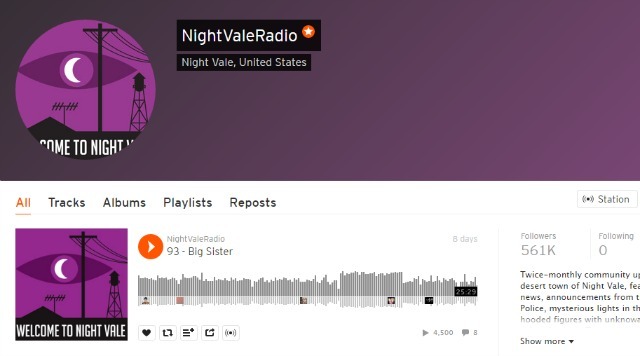 Night Vale Radio Podcast på SoundCloud