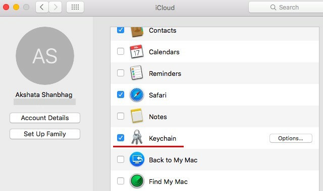 mac-icloud-nøkkelring