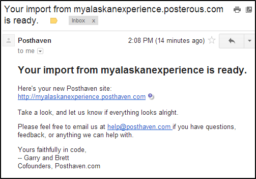 Din siste minutt-guide for å eksportere din posterøse blogg før den slås av for alltid Posthaven e-post
