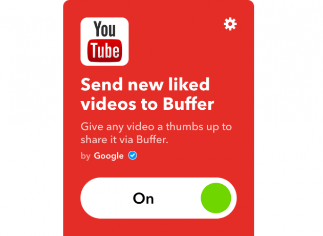 youtube ifttt likte videoer å buffe