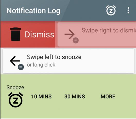 android-meldinger-notif-log-sveip-venstre-høyre-avfeie-snooze