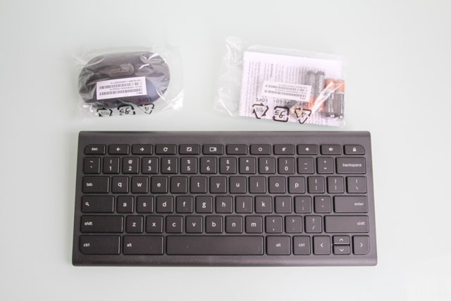 Chromebox - tastatur og mus