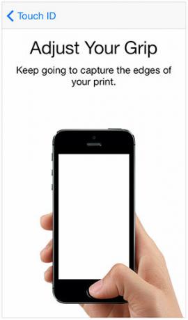Touch ID Woes: Feilsøking iPhone 5S Fingerprint Scanner justere grepet