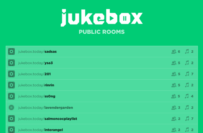 Jukebox. I dag er den enkleste appen for å lage YouTube-spillelister og lytte synkronisert med venner