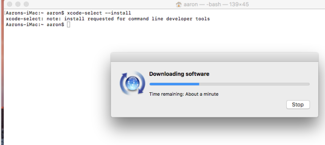 intro macports xcode command2