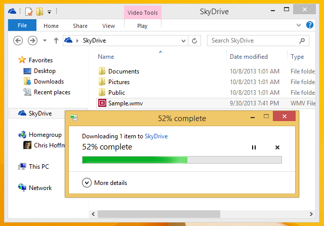 SkyDrive-smart-filer-nedlasting