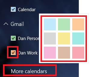 Supercharge din Windows 10-kalender med denne guiden windows kalender-app viser kalendere