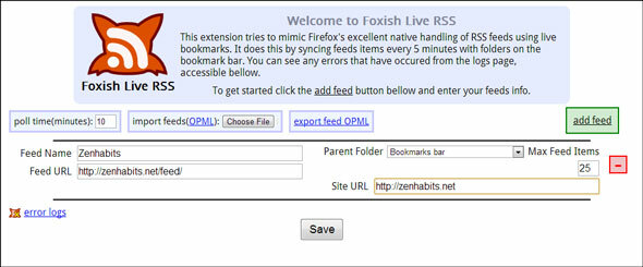 Local Reader - 6 Utmerkede RSS-utvidelser for Chrome rss chrome extension04