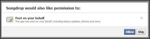 Songdrop: Din gratis- og favorittsanglagringstjeneste du ikke en gang visste om før nå. Koble Songdrop til Facebook