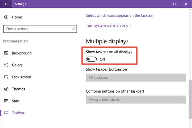 windows-10-settings-turn-off-oppgavelinjen