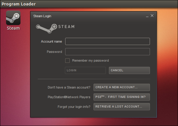 Steam på Linux With Wine