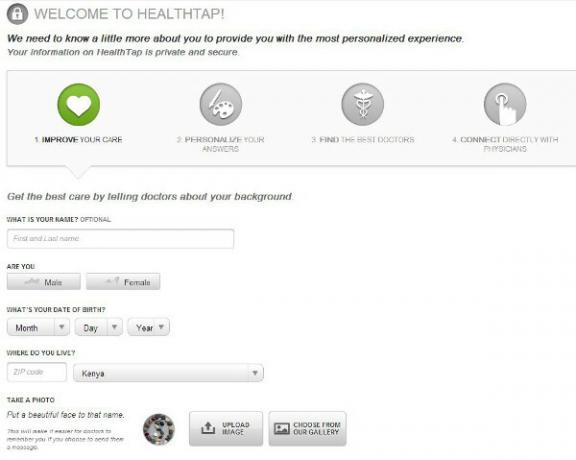 healthtap-registrering