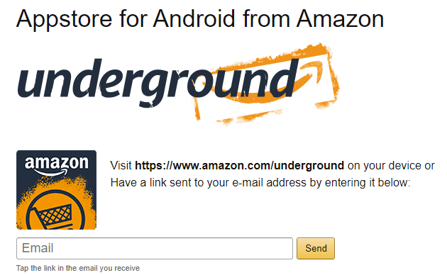 Hvordan installere Amazon Appstore på Android amazon appstore e-post