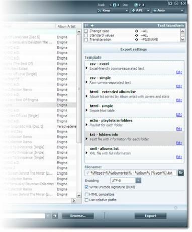 Det er på tide å organisere musikksamlingen din: Tagg dem og gi dem nytt navn med TagScanner tagscanner 09