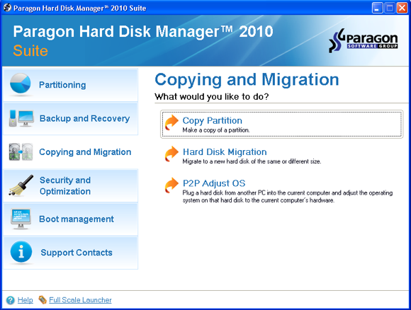 Lag og administrer enkelt diskpartisjoner med Paragon Hard Disk Manager [Giveaway] -migrering